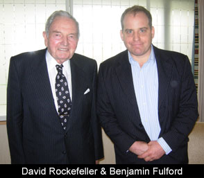David Rockefeller and Benjamin Fulford