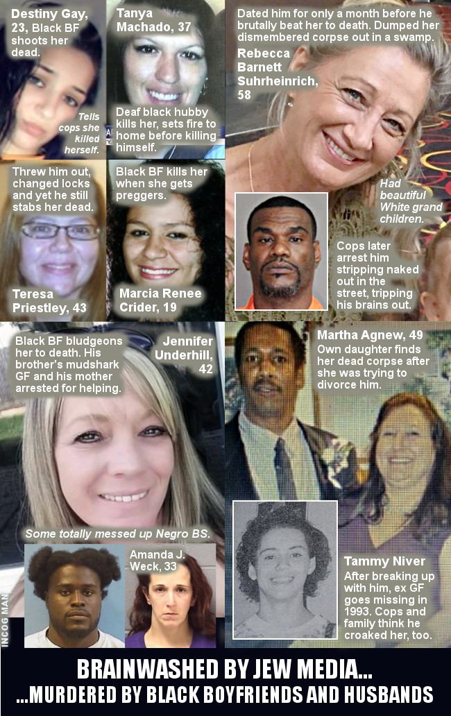 Whites murdered by black boyfriends or husbands 10