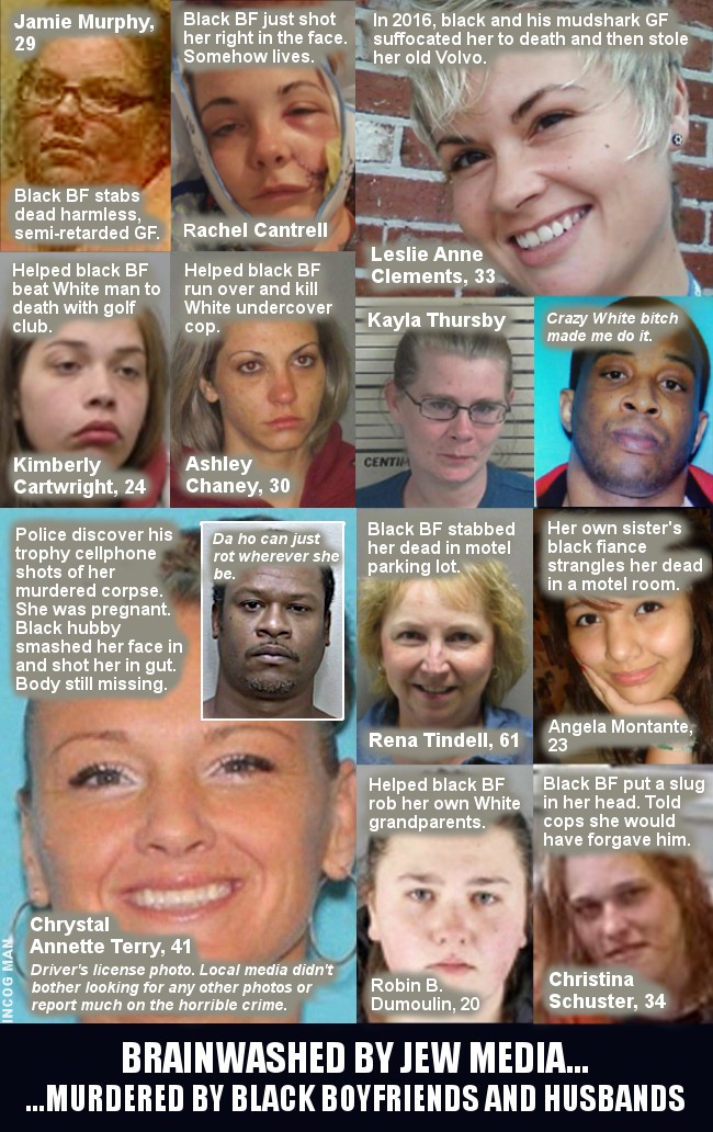 Whites murdered by black boyfriends or husbands 18