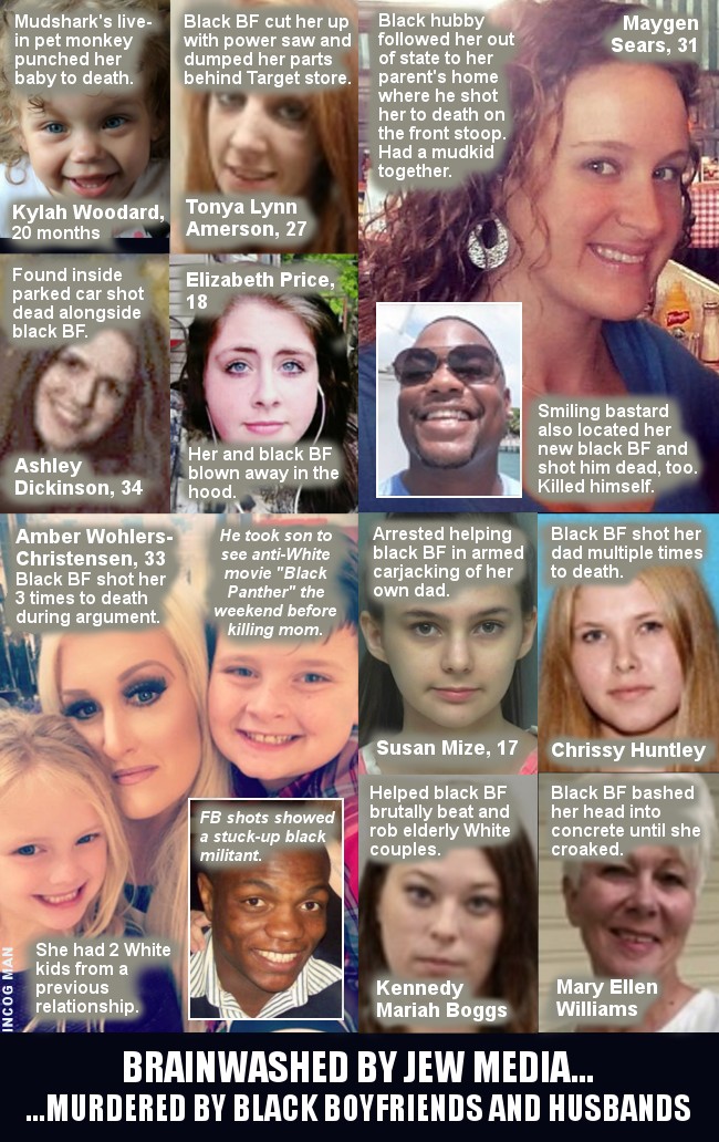 Whites murdered by black boyfriends or husbands 19