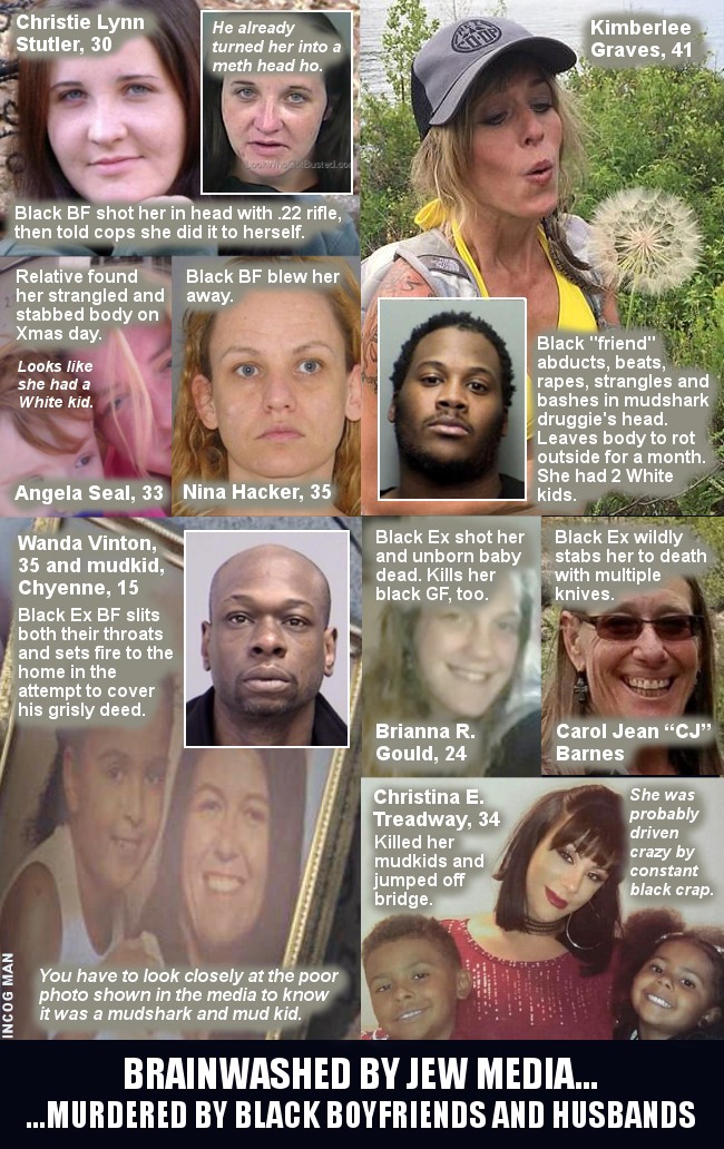 Whites murdered by black boyfriends or husbands 20