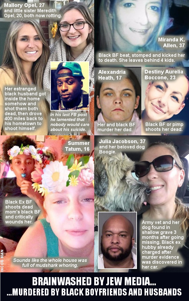 Whites murdered by black boyfriends or husbands 24