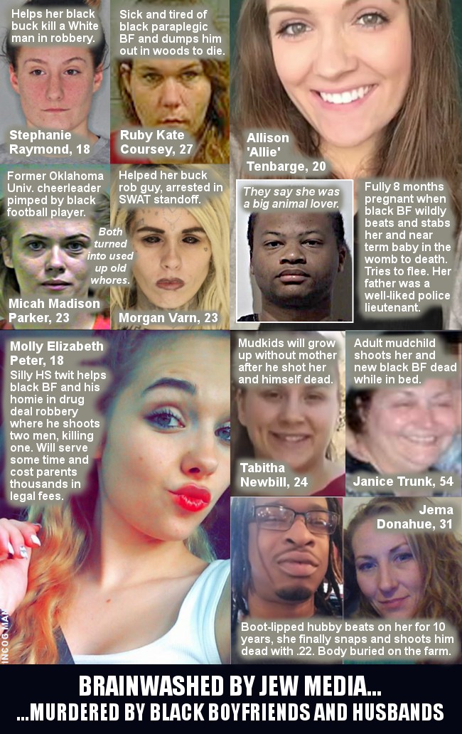 Whites murdered by black boyfriends or husbands 33