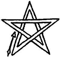 Banishing Star Pentagram
