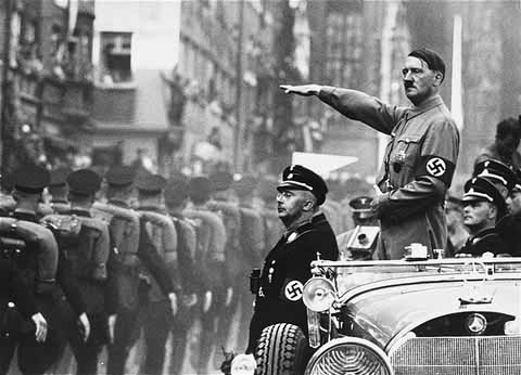 Hitler motorcade