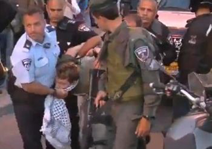 Israeli police brutalize American Jew