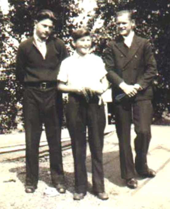 George HW Bush, Otto Skorzeny, and Prescott Bush in 1938 