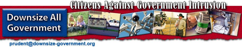 Citizens Against Government Intrusion banner